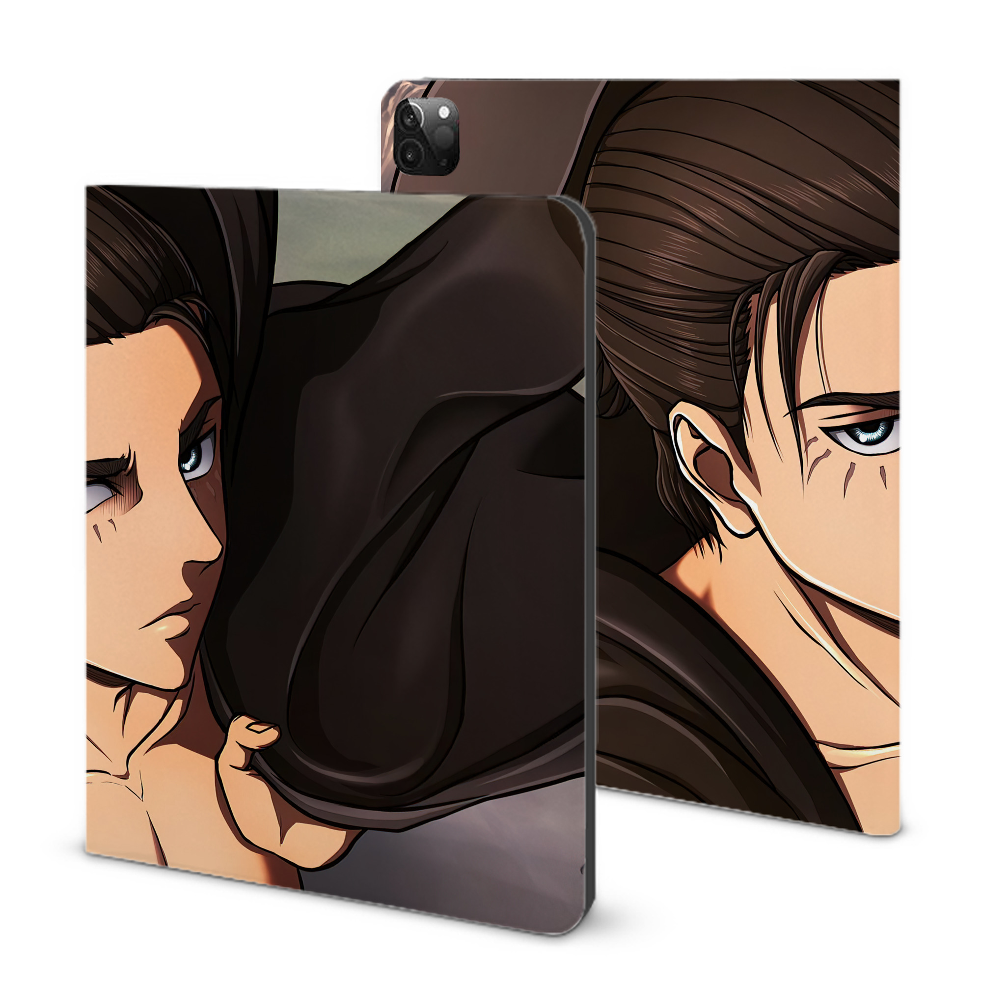 （画像用） 進撃の巨人 Attack on Titan IPadケース ペンホルダー付き ブックスタイルデザイン